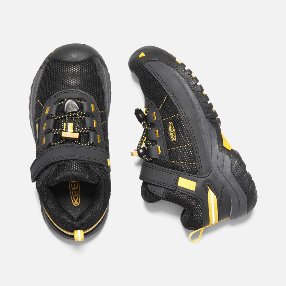 Zapatillas Keen Mexico Negros/Amarillos - Niños Targhee Sport Vent Shoes - RJ0126748